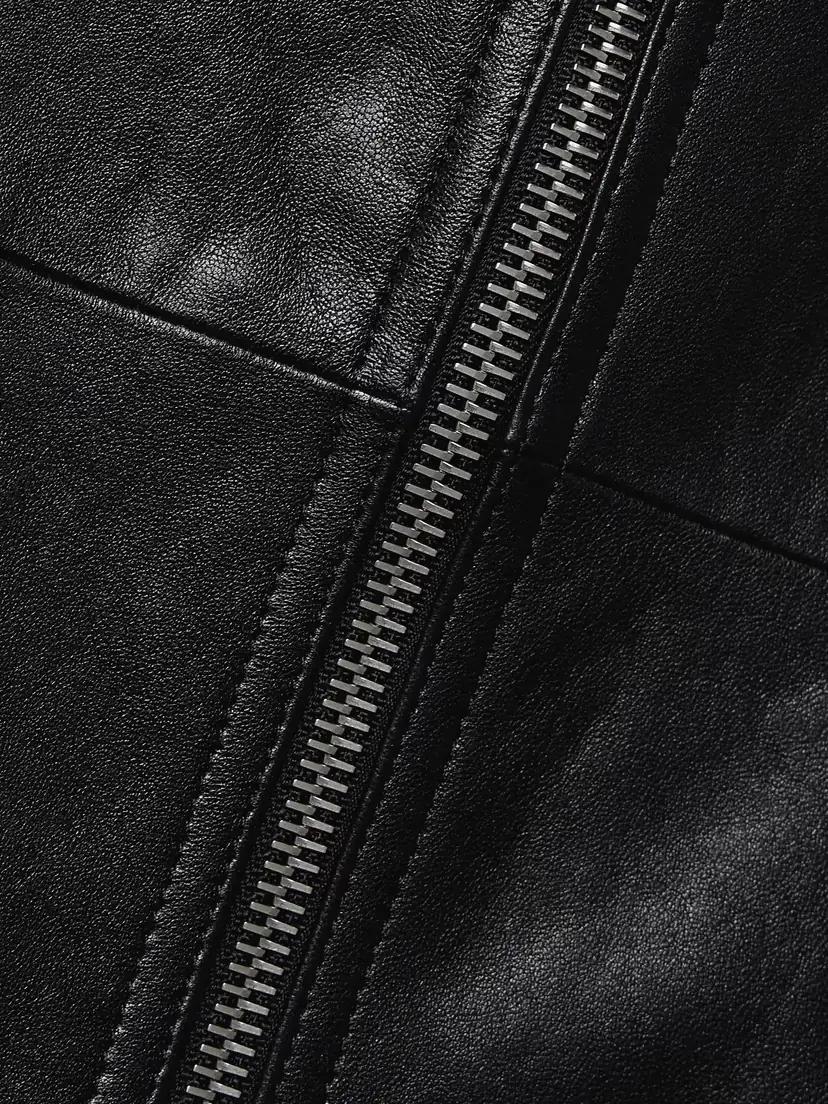 Isabel Marant Ediaz Paneled Leather Midi Skirt | Thumbnail 5 Isabel Marant Ediaz Paneled Leather Midi Skirt | Thumbnail 5