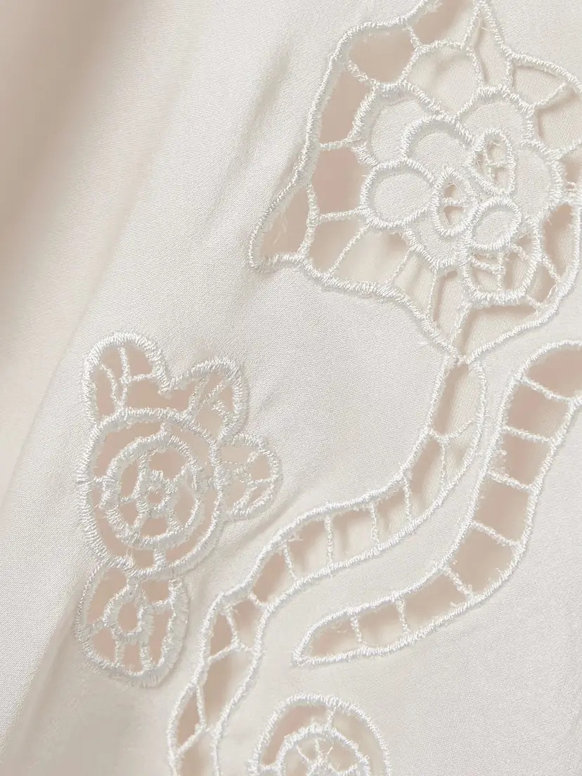 Isabel Marant Jadel Open-back Guipure Lace-trimmed Silk-blend Satin Midi Dress | Thumbnail 4 Isabel Marant Jadel Open-back Guipure Lace-trimmed Silk-blend Satin Midi Dress | Thumbnail 4