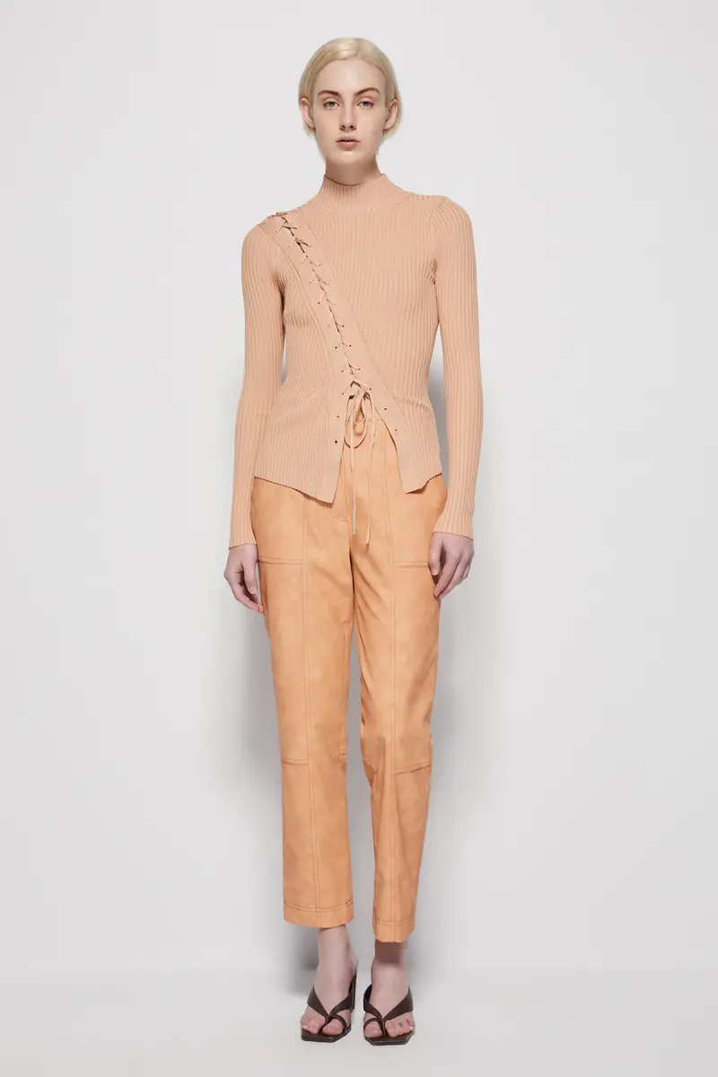 Simkhai Brooke Lace Up Top | Thumbnail 3 Simkhai Brooke Lace Up Top | Thumbnail 3