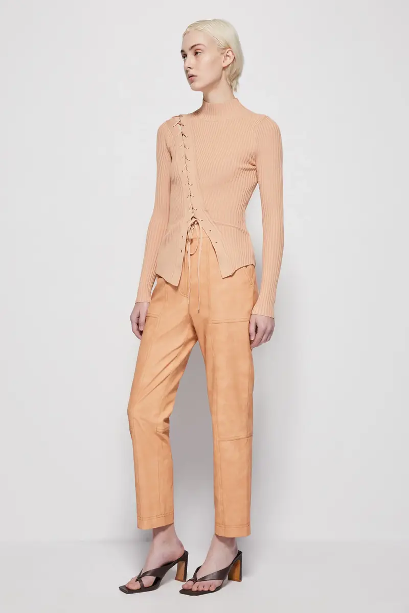 Simkhai Brooke Lace Up Top | Thumbnail 5 Simkhai Brooke Lace Up Top | Thumbnail 5