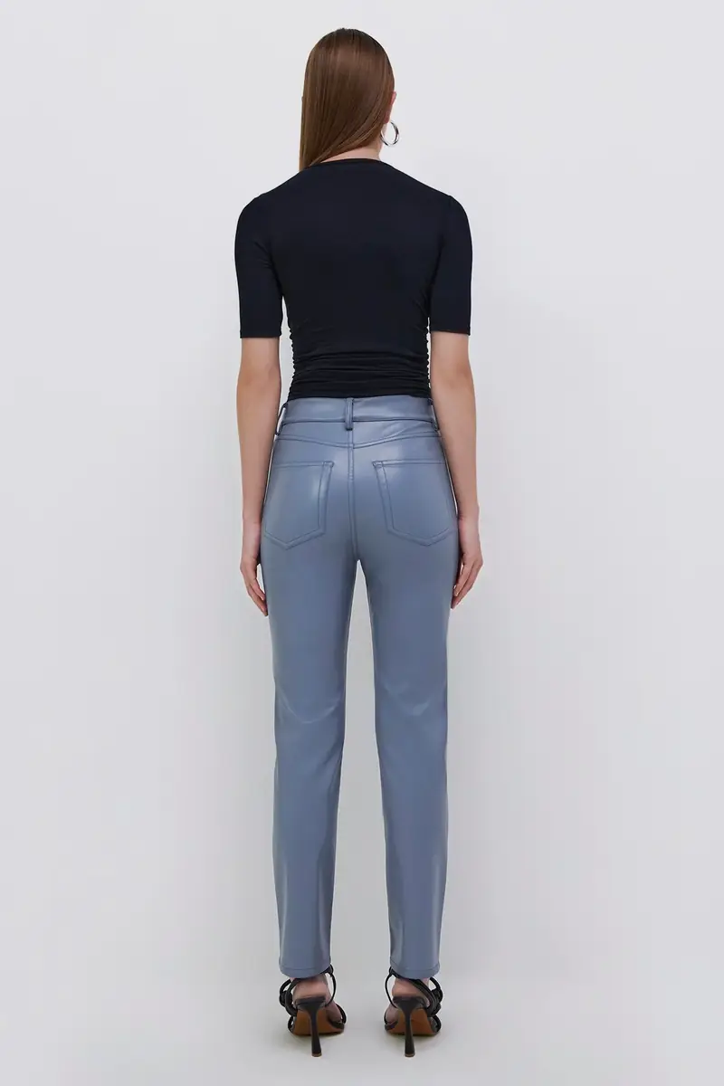 Simkhai River Eco Vegan Leather Pant | Thumbnail 5