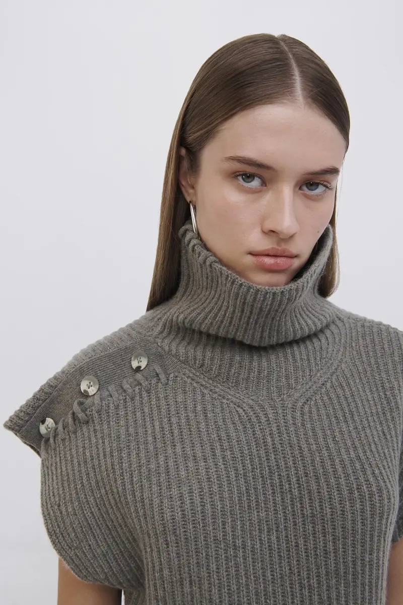 Simkhai Winona Recycled Cashmere Turtleneck | Thumbnail 3 Simkhai Winona Recycled Cashmere Turtleneck | Thumbnail 3