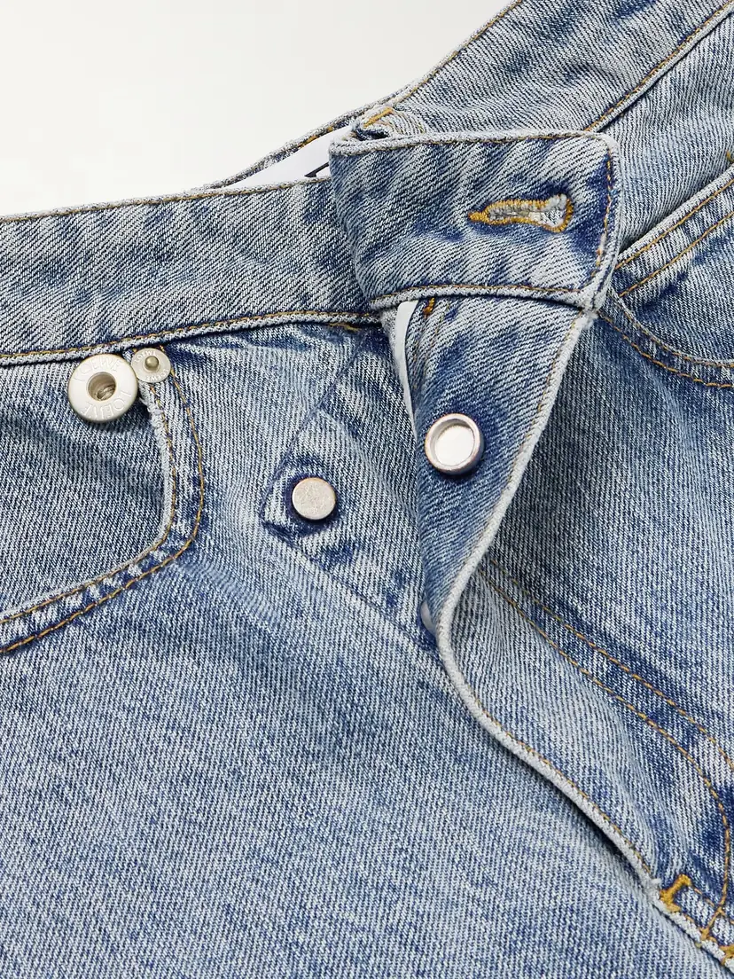 Loewe Asymmetric Mid-rise Straight-leg Jeans | Thumbnail 5