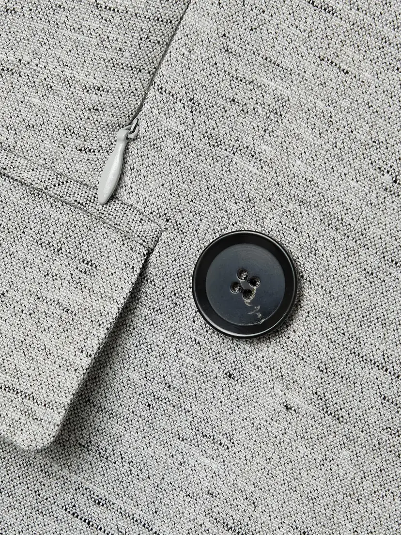 Proenza Schouler Hadley Double-breasted Mélange Woven Blazer | Thumbnail 5