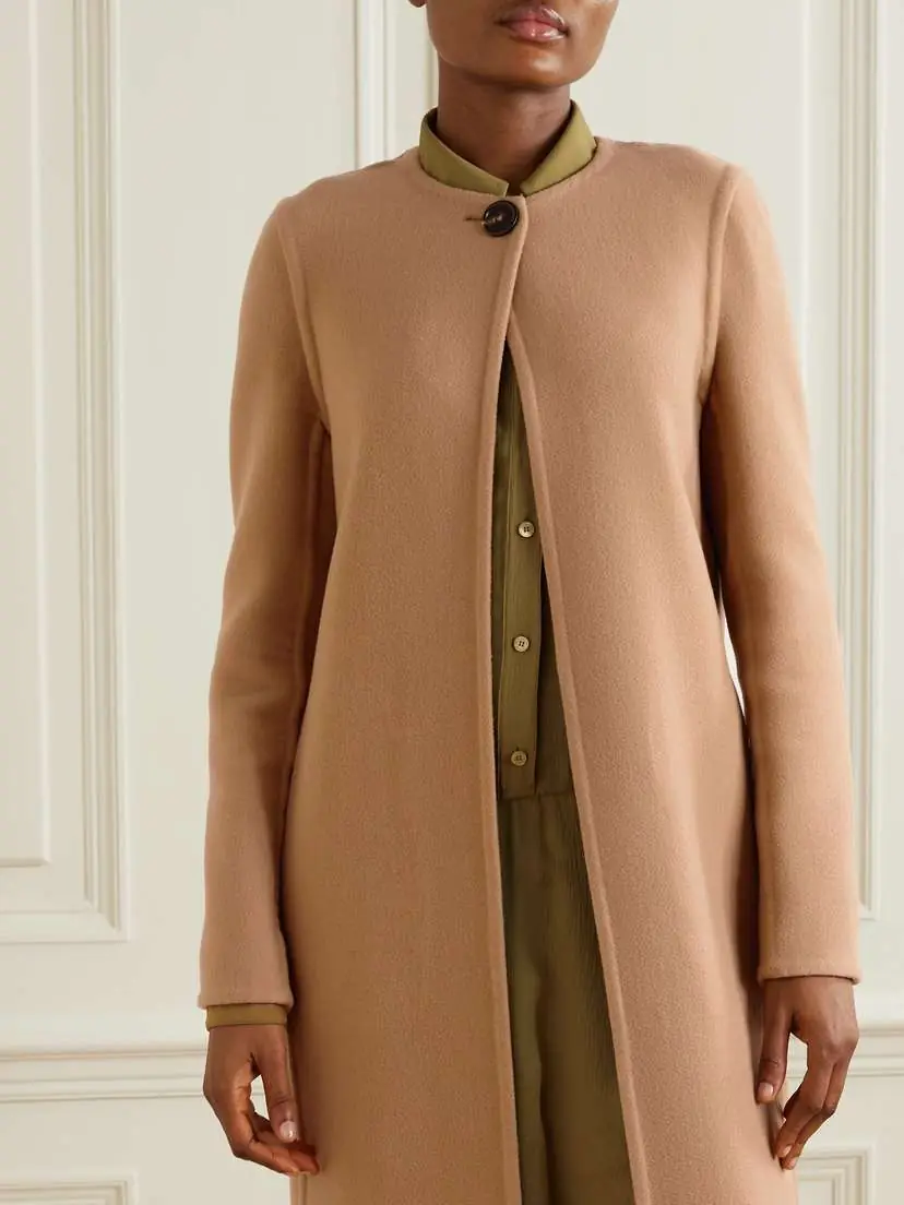 Chloé Cape-effect Layered Wool And Cashmere-blend Coat | Thumbnail 6 Chloé Cape-effect Layered Wool And Cashmere-blend Coat | Thumbnail 6