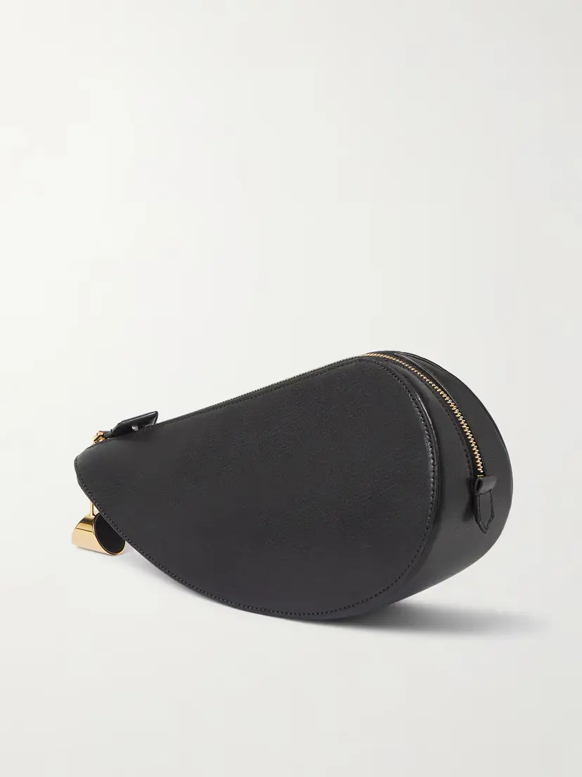 Alaïa Le Demi-cœur Leather Clutch | Thumbnail 3 Alaïa Le Demi-cœur Leather Clutch | Thumbnail 3