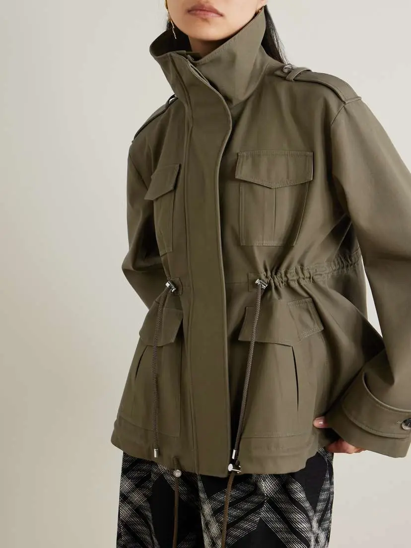 Loewe Appliquéd Cotton-twill Parka | Thumbnail 3 Loewe Appliquéd Cotton-twill Parka | Thumbnail 3