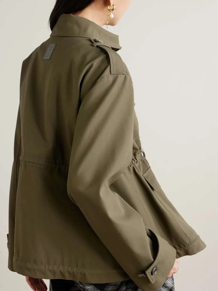 Loewe Appliquéd Cotton-twill Parka | Thumbnail 4 Loewe Appliquéd Cotton-twill Parka | Thumbnail 4