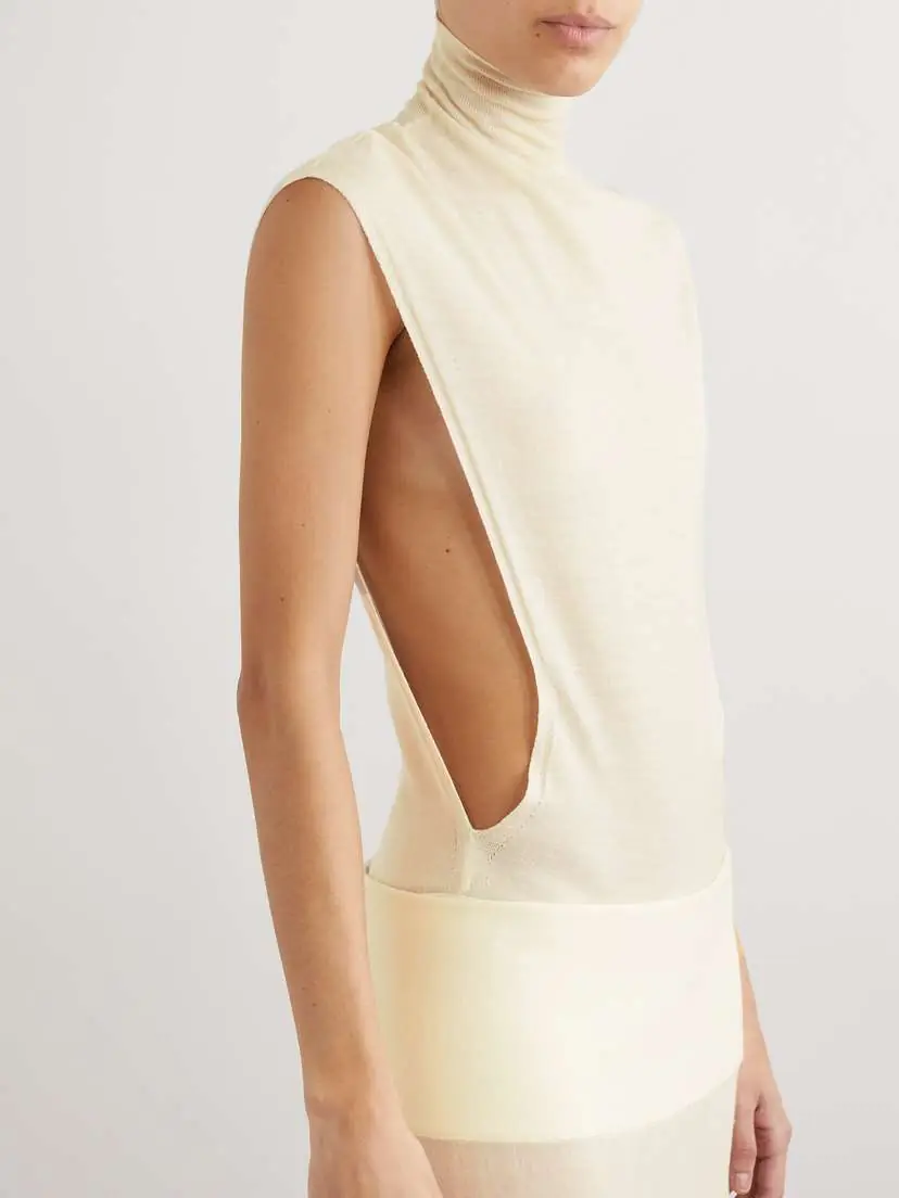 Alaïa Wool-blend Turtleneck Bodysuit | Thumbnail 3 Alaïa Wool-blend Turtleneck Bodysuit | Thumbnail 3