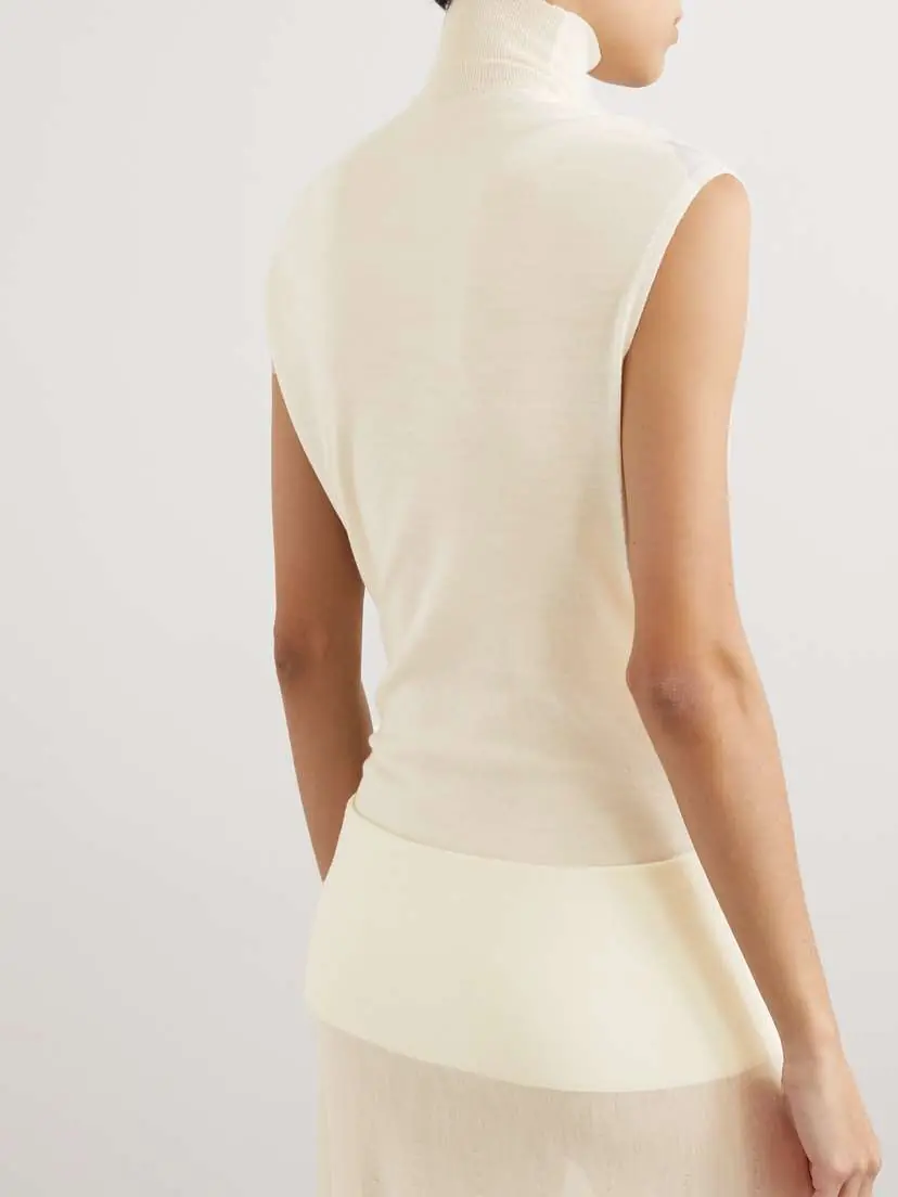 Alaïa Wool-blend Turtleneck Bodysuit | Thumbnail 4 Alaïa Wool-blend Turtleneck Bodysuit | Thumbnail 4