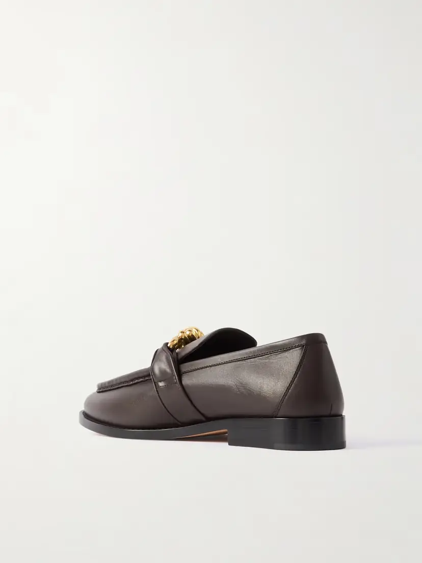 Bottega Veneta Astaire Embellished Leather Loafers | Thumbnail 3 Bottega Veneta Astaire Embellished Leather Loafers | Thumbnail 3