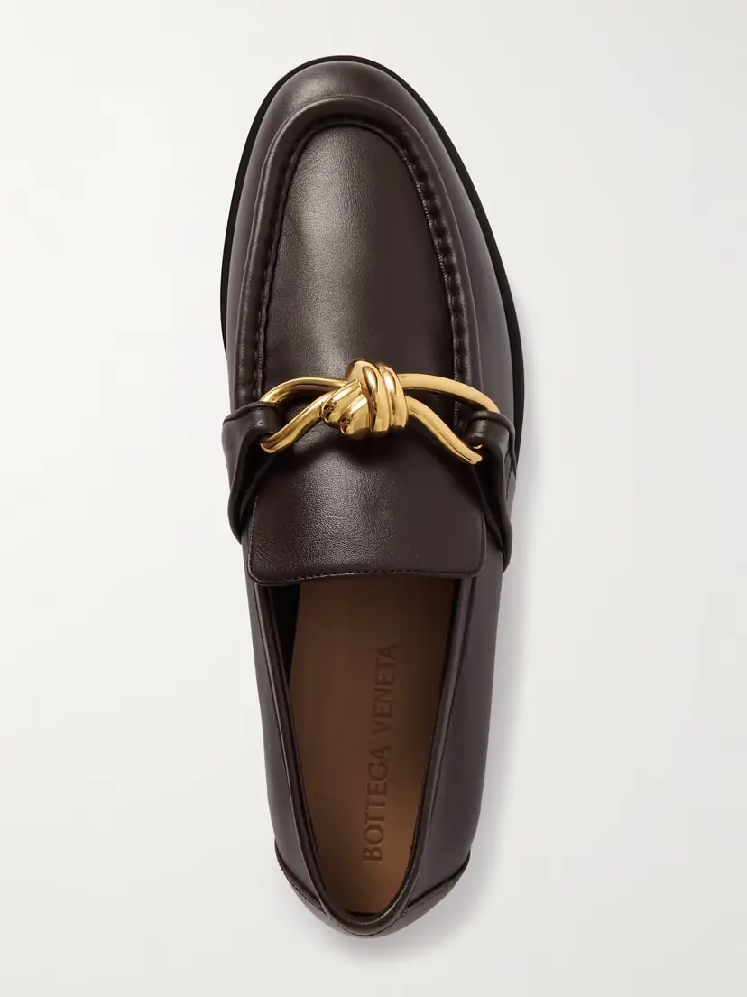 Bottega Veneta Astaire Embellished Leather Loafers | Thumbnail 5 Bottega Veneta Astaire Embellished Leather Loafers | Thumbnail 5