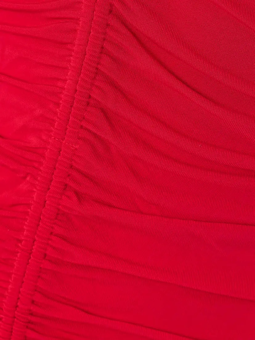 Isabel Marant Vandalia Cutout Ruched Stretch-jersey Top | Thumbnail 4