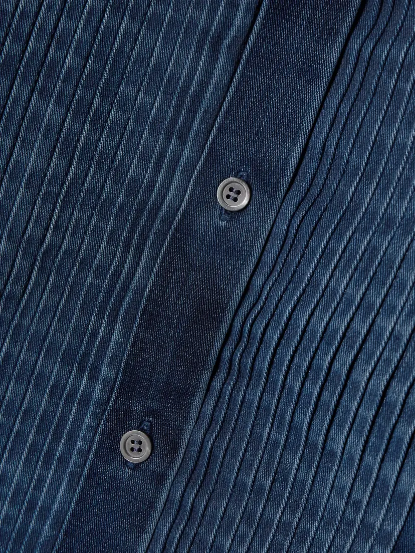 Loewe Pleated Denim Shirt | Thumbnail 5 Loewe Pleated Denim Shirt | Thumbnail 5