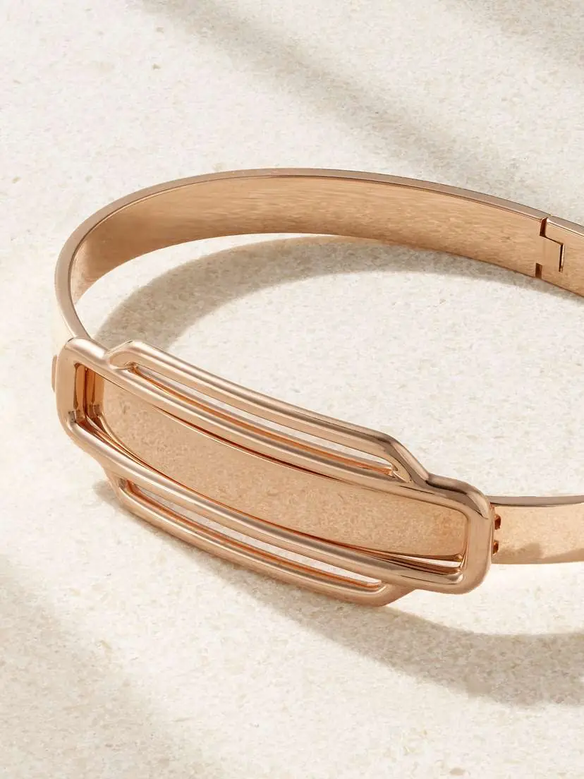Stephanie Windsor + Hermès Vintage 1980s 18-karat Rose Gold Bracelet | Thumbnail 4 Stephanie Windsor + Hermès Vintage 1980s 18-karat Rose Gold Bracelet | Thumbnail 4