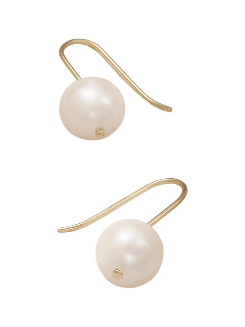 14-karat Gold Pearl Earrings