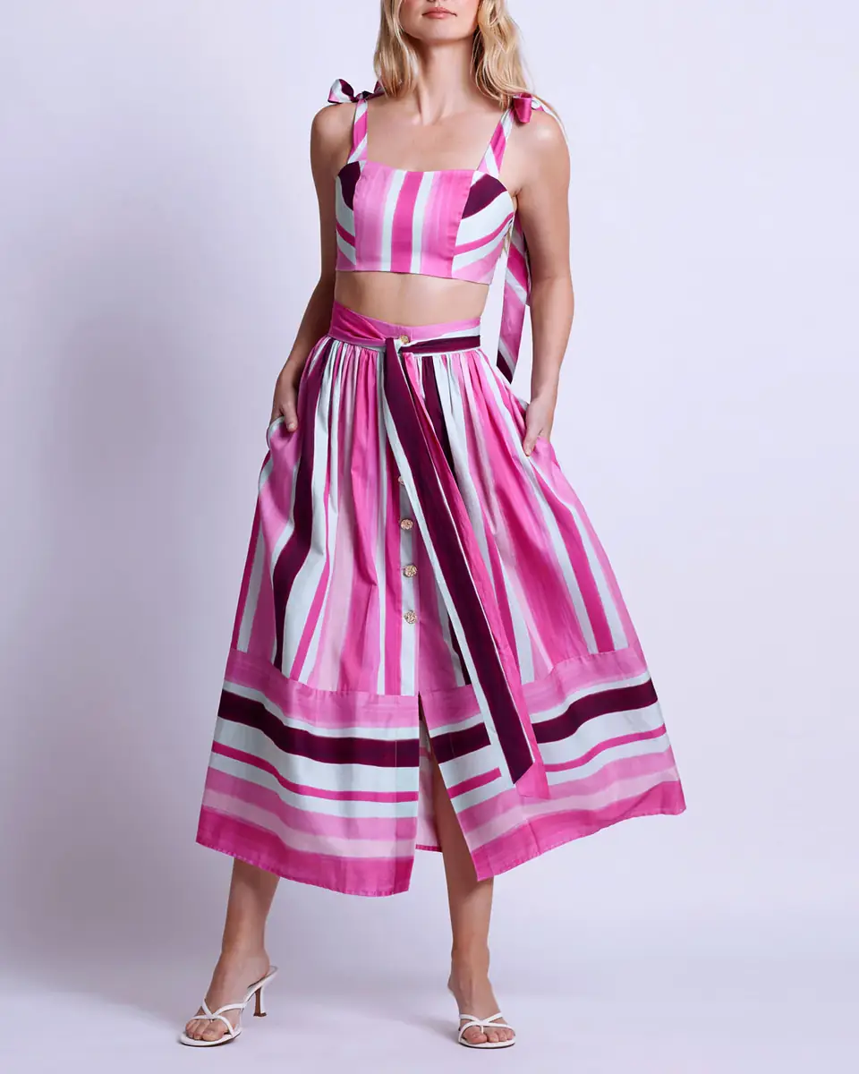 PatBo Listra Cotton Cropped Top | Thumbnail 2 PatBo Listra Cotton Cropped Top | Thumbnail 2