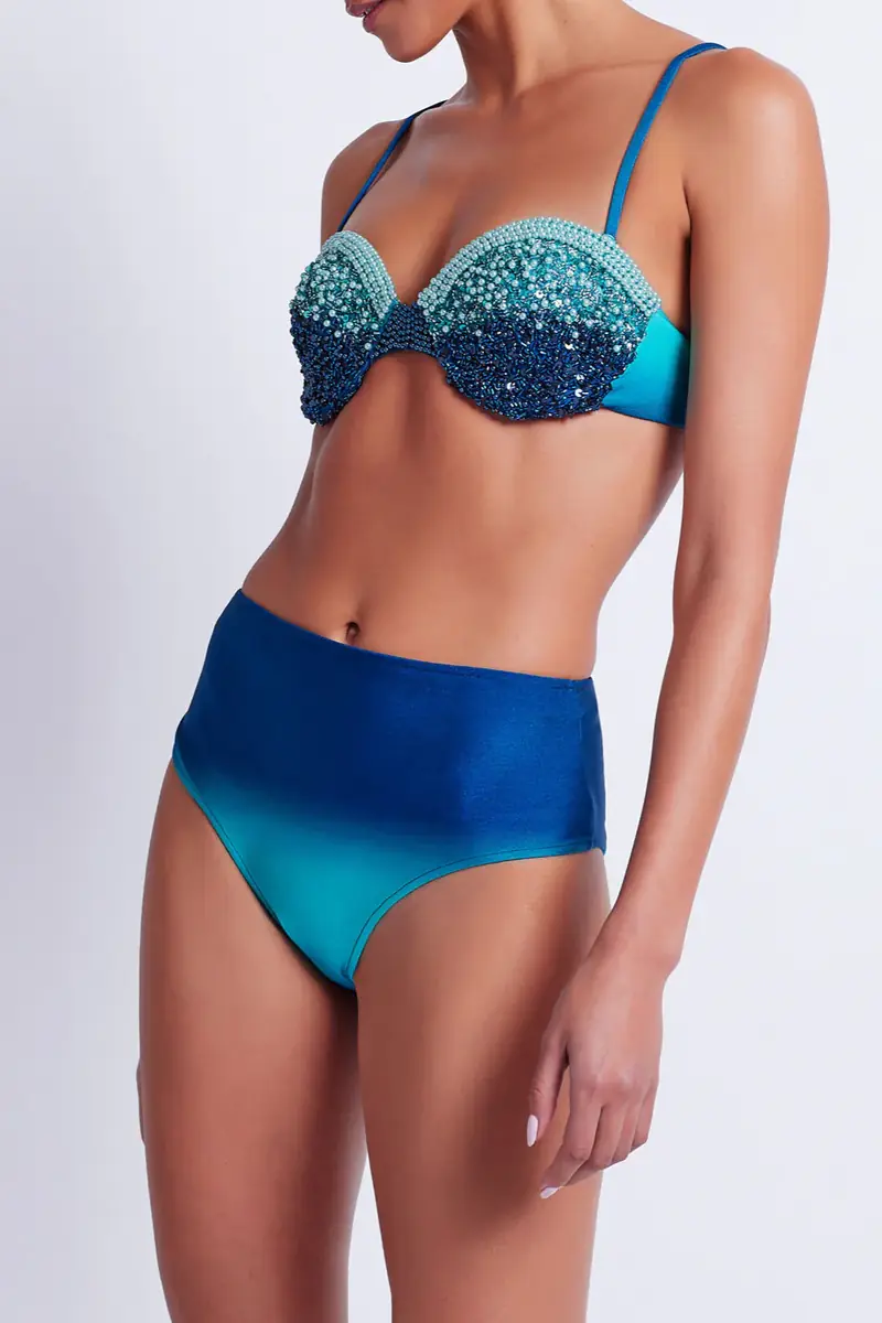 PatBo OMBRE HIGH WAIST BIKINI BOTTOM (FINAL SALE) | Thumbnail 2 PatBo OMBRE HIGH WAIST BIKINI BOTTOM (FINAL SALE) | Thumbnail 2
