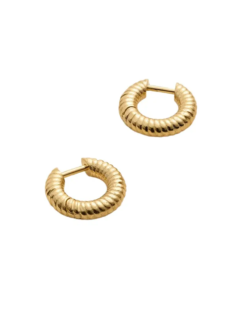 Established 14-karat Gold Hoop Earrings | Image 1 Established 14-karat Gold Hoop Earrings | Image 1