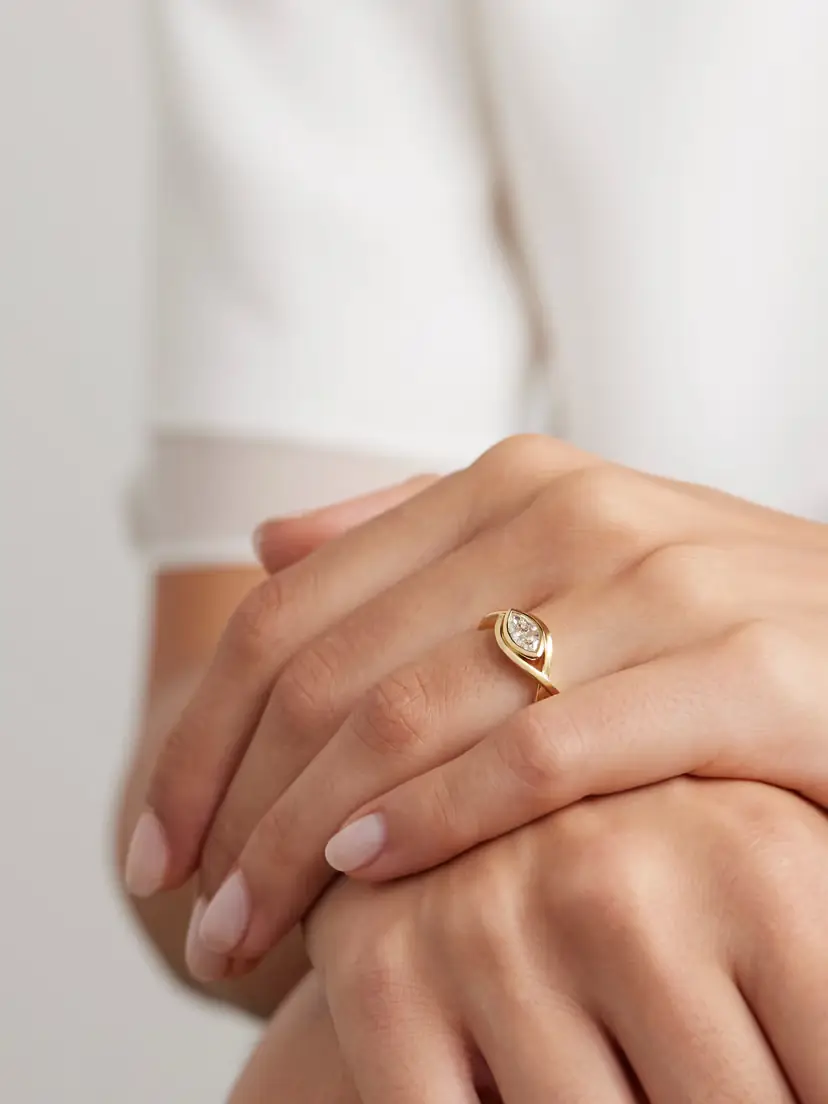 SHAY Vine 18-karat Gold Diamond Ring | Thumbnail 2 SHAY Vine 18-karat Gold Diamond Ring | Thumbnail 2
