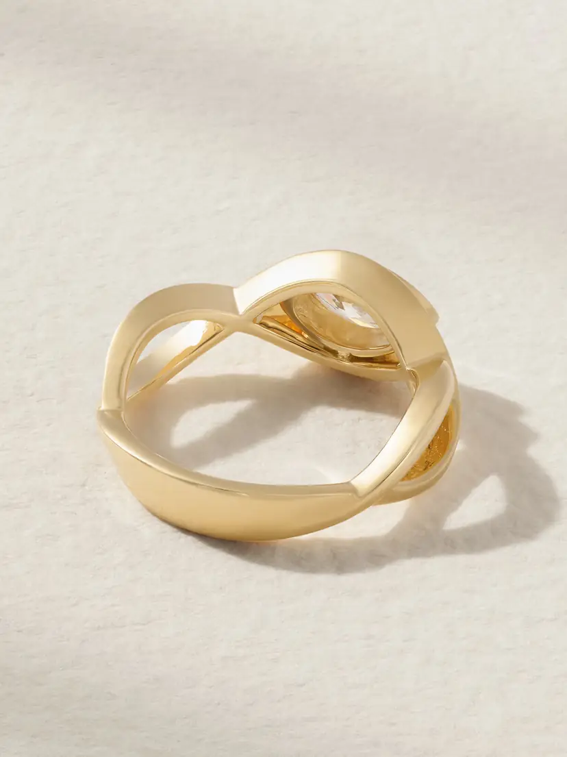 SHAY Vine 18-karat Gold Diamond Ring | Thumbnail 3 SHAY Vine 18-karat Gold Diamond Ring | Thumbnail 3
