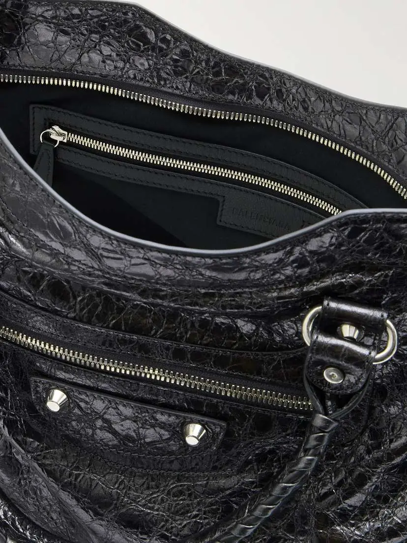 Balenciaga Le City Medium Textured-leather Tote | Thumbnail 5 Balenciaga Le City Medium Textured-leather Tote | Thumbnail 5