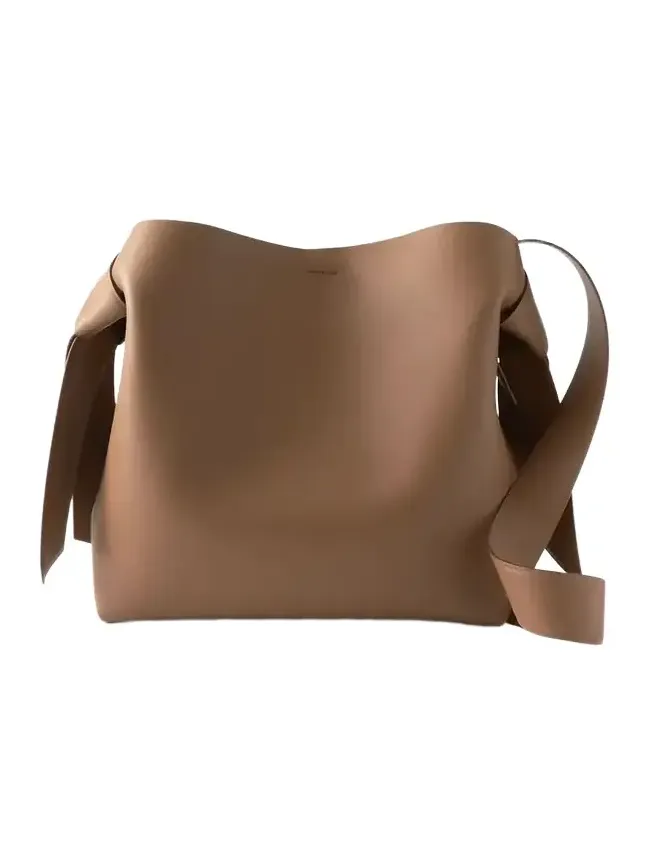 Musubi Midi Knotted Leather Shoulder Bag Musubi Midi Knotted Leather Shoulder Bag