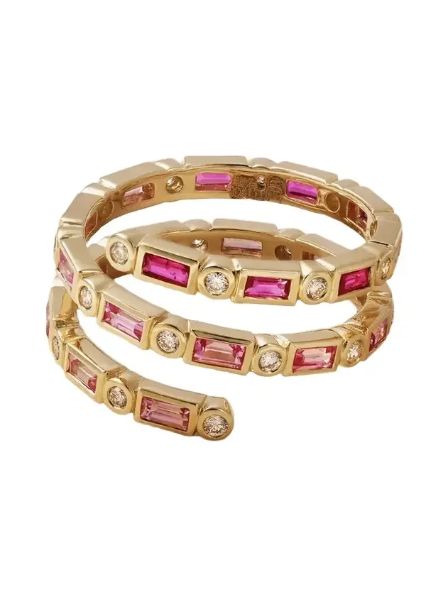 14-karat Gold, Sapphire And Diamond Ring 14-karat Gold, Sapphire And Diamond Ring