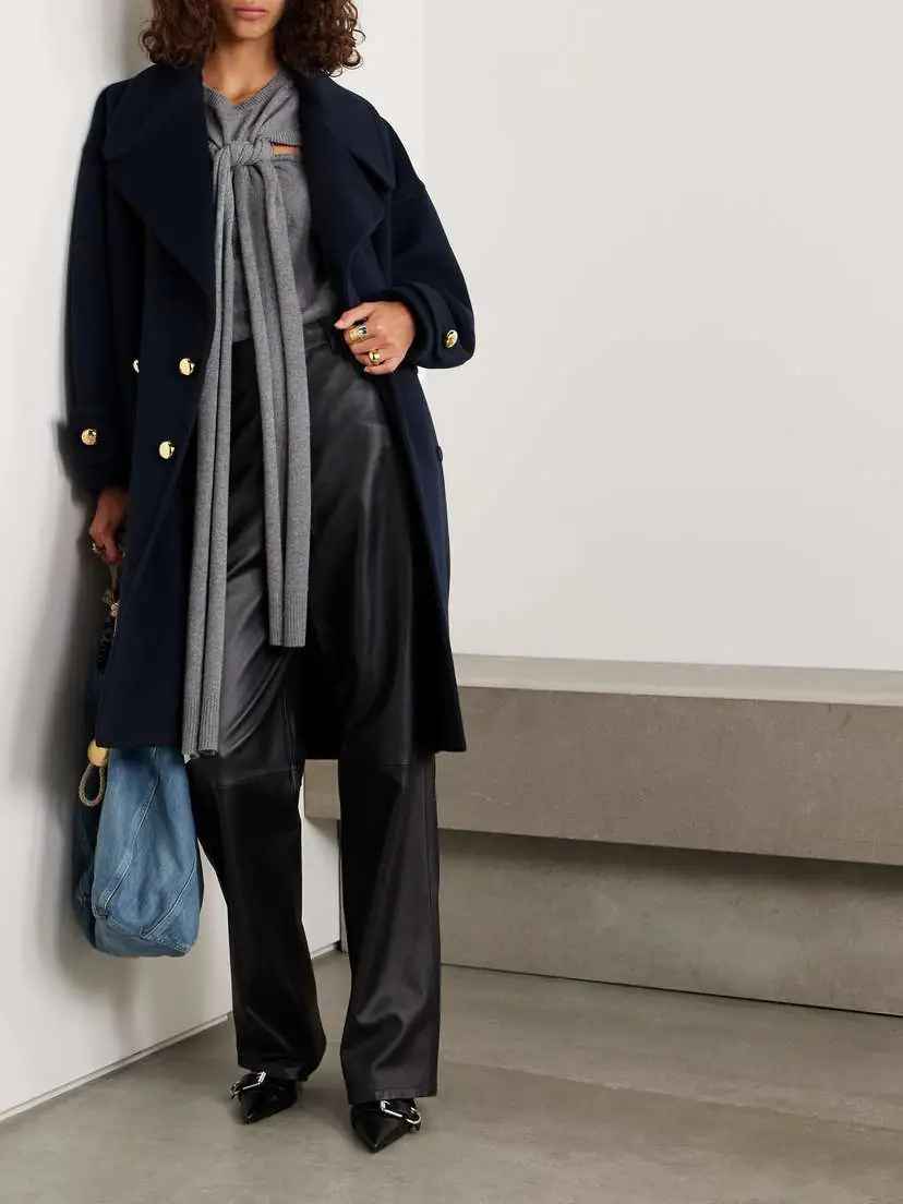 Loewe Oversized Double-breasted Wool Coat | Thumbnail 2