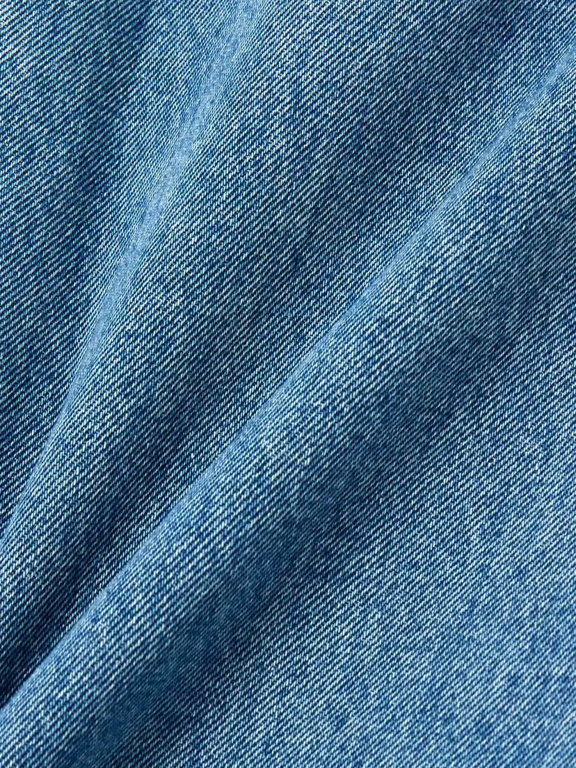 Jacquemus La Jupe De Nimes Asymmetric Denim Midi Skirt | Thumbnail 4