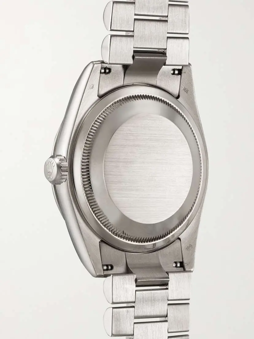 Stephanie Windsor + Rolex Vintage 2002 Oyster Perpetual Day-date Automatic 36mm 18-karat White Gold And Diamond Watch, Ref. No., 118209 | Thumbnail 4 Stephanie Windsor + Rolex Vintage 2002 Oyster Perpetual Day-date Automatic 36mm 18-karat White Gold And Diamond Watch, Ref. No., 118209 | Thumbnail 4
