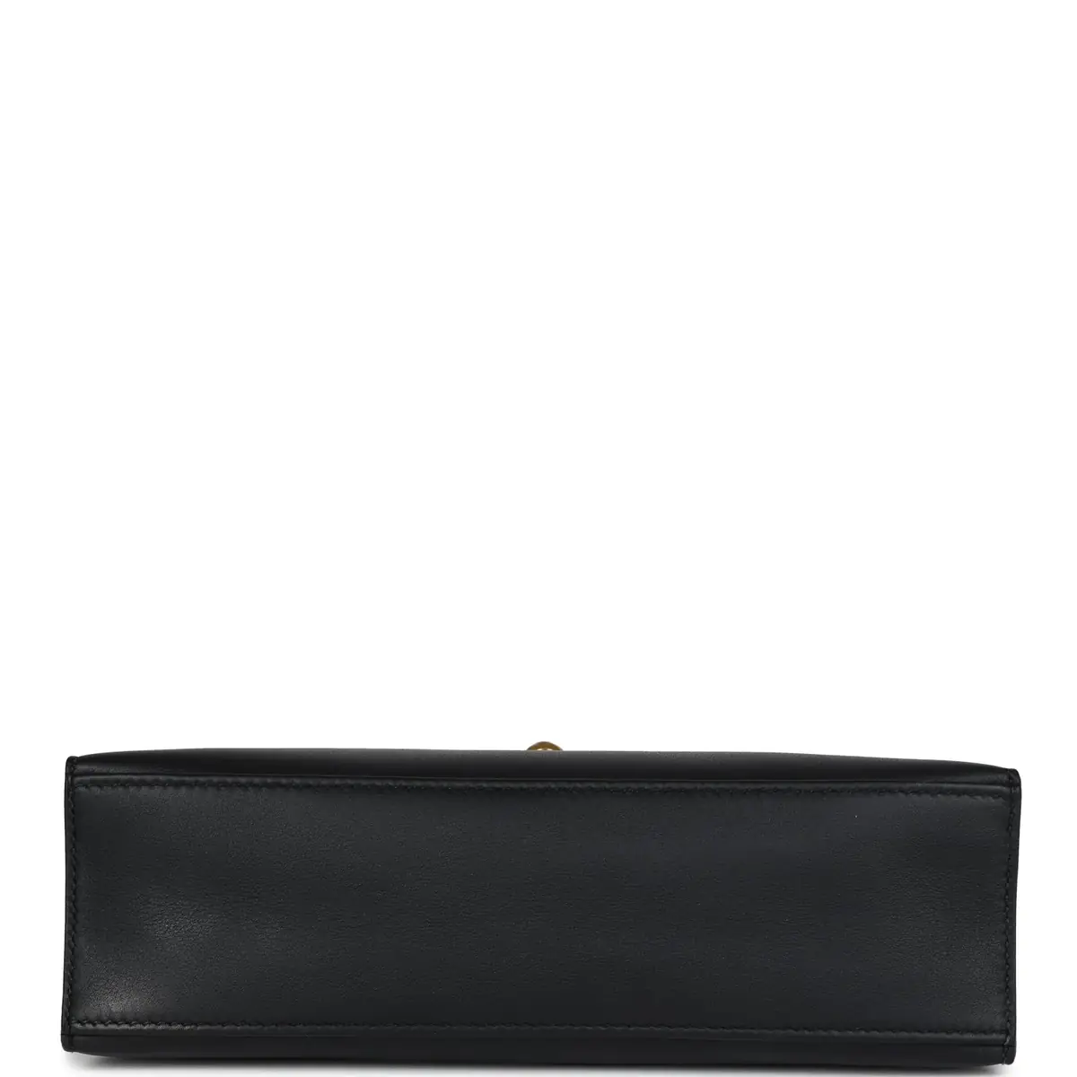 HERMÈS Hermes Kelly Pochette Black Swift Gold Hardware | Thumbnail 6 HERMÈS Hermes Kelly Pochette Black Swift Gold Hardware | Thumbnail 6