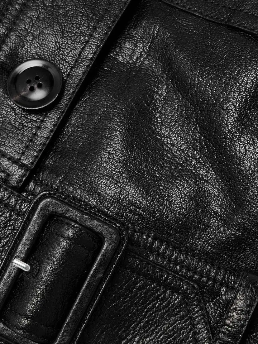 Tom Ford Cropped Leather Jacket | Thumbnail 4