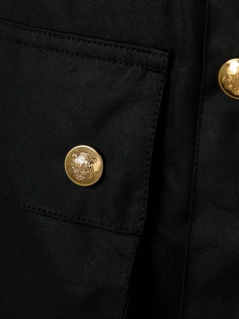 Nili Lotan Kedem Cotton Corduroy-trimmed Waxed-cotton Jacket - x large | Thumbnail 5 Nili Lotan Kedem Cotton Corduroy-trimmed Waxed-cotton Jacket - x large | Thumbnail 5