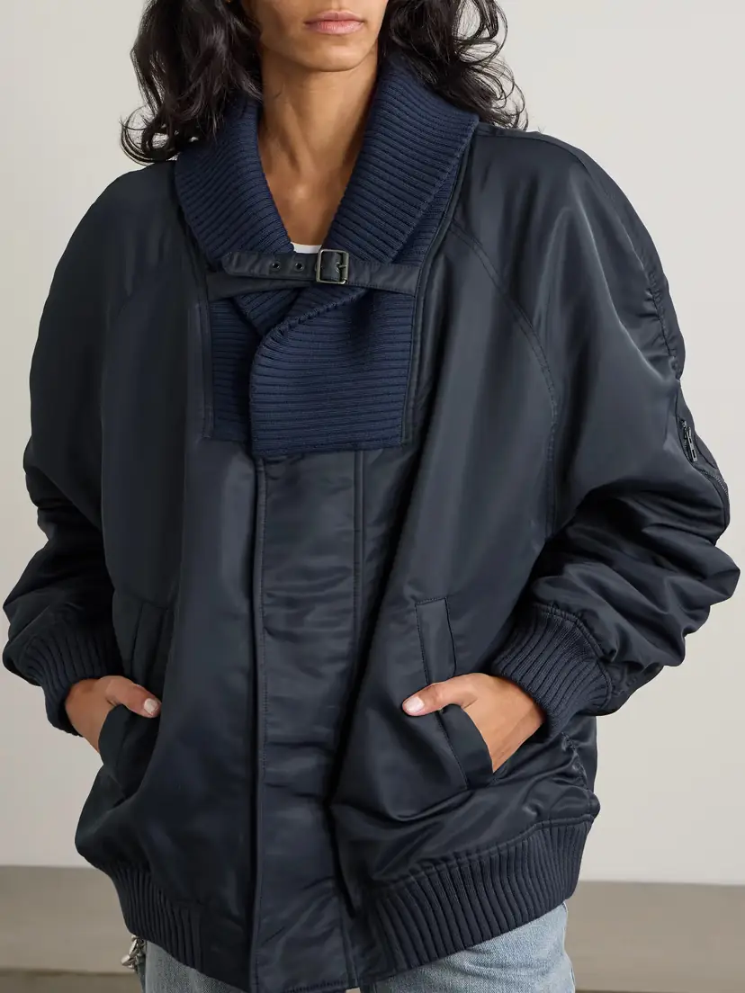 Loewe Oversized Shell Bomber Jacket | Thumbnail 3
