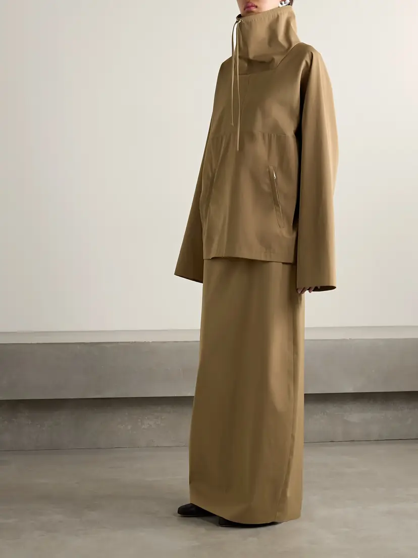 Khaite Lauson Twill Maxi Skirt | Thumbnail 2 Khaite Lauson Twill Maxi Skirt | Thumbnail 2