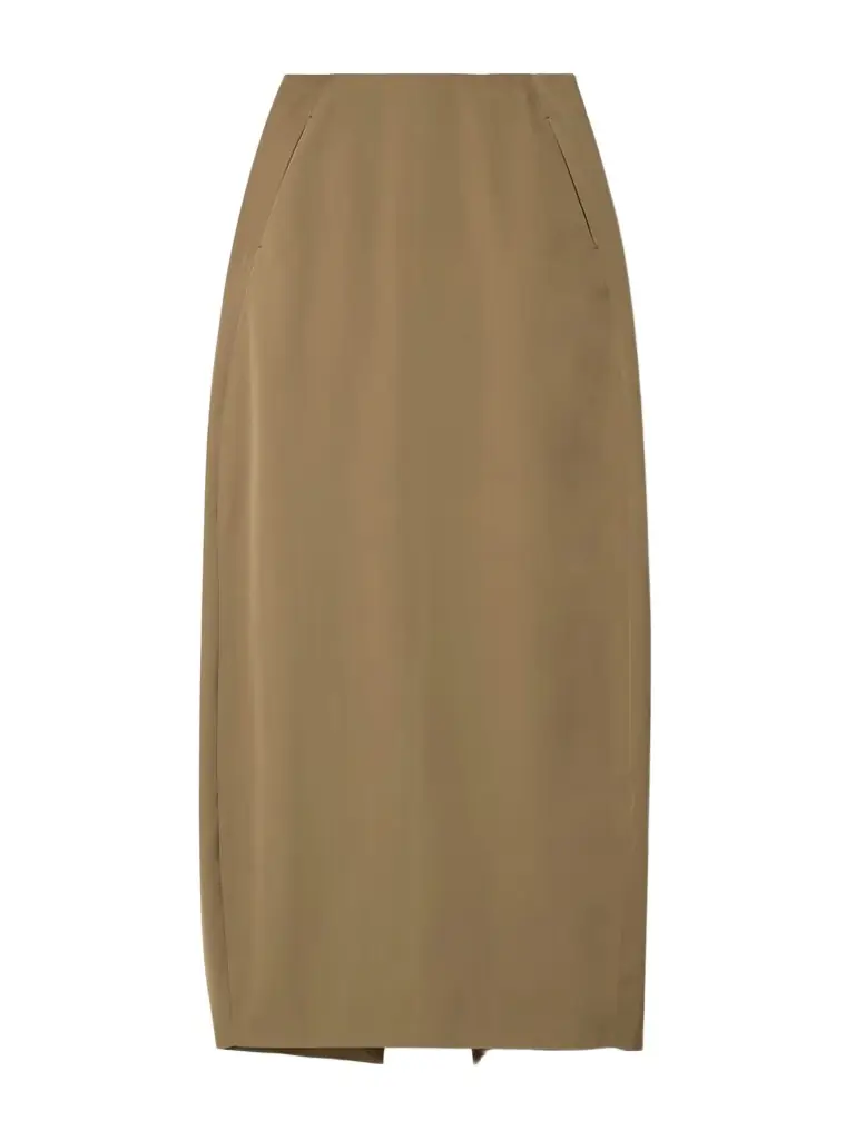 Lauson Twill Maxi Skirt