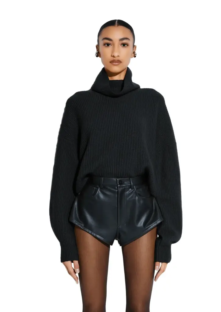 Lapointe Cashmere Turtleneck Sweater | Image 1 Lapointe Cashmere Turtleneck Sweater | Image 1