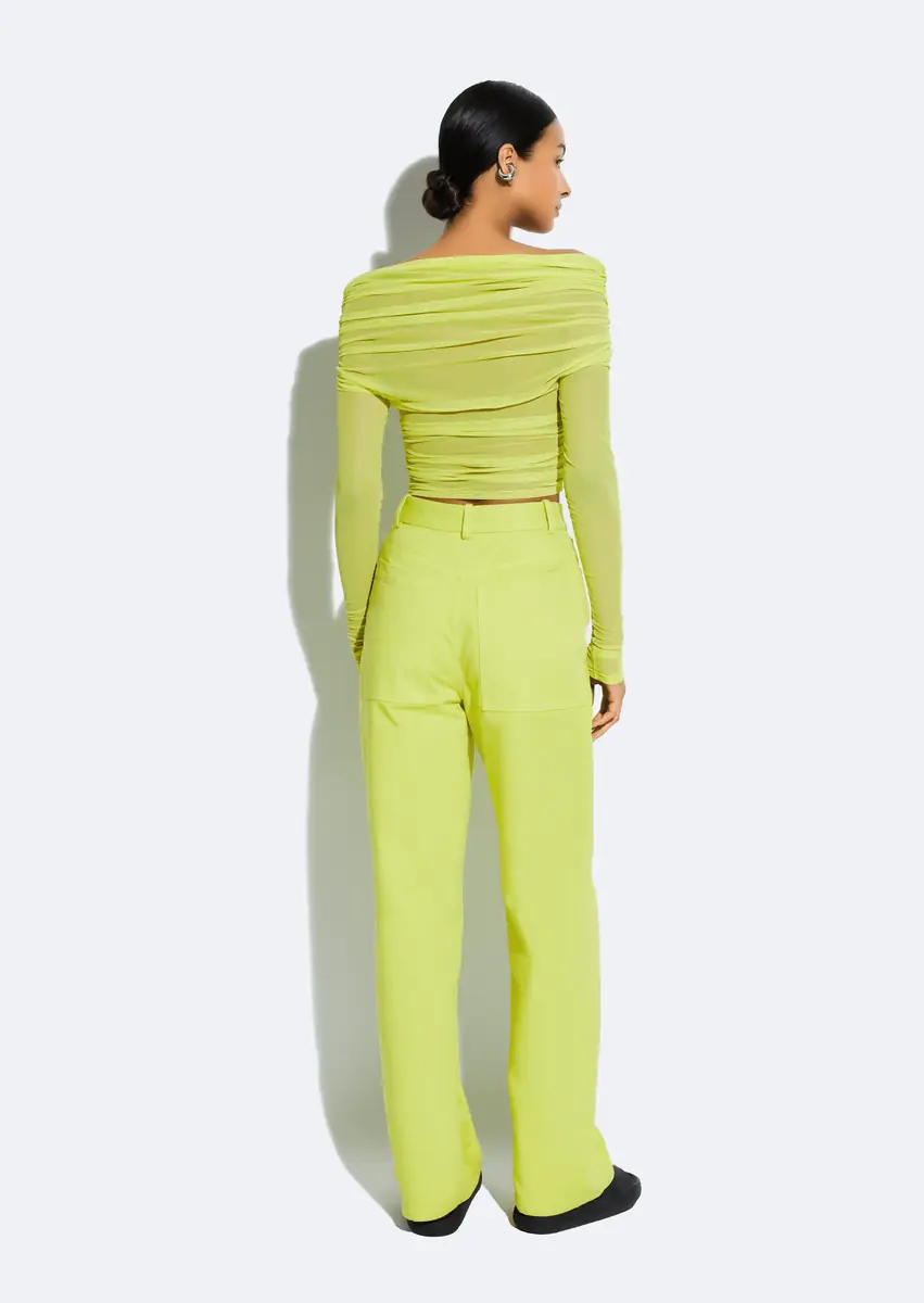 Lapointe Denim Straight Leg Pant | Thumbnail 2 Lapointe Denim Straight Leg Pant | Thumbnail 2