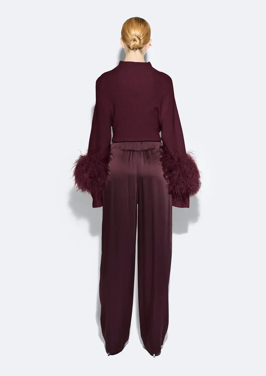 Lapointe Satin Relaxed Pant | Thumbnail 2