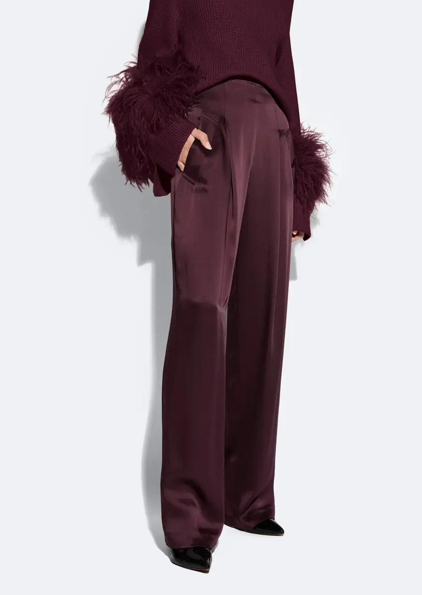Lapointe Satin Relaxed Pant | Thumbnail 3