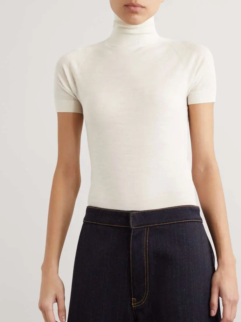 Alaïa Wool-jersey Turtleneck Bodysuit | Thumbnail 3 Alaïa Wool-jersey Turtleneck Bodysuit | Thumbnail 3