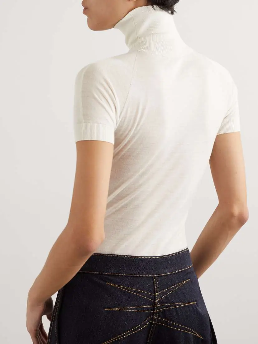 Alaïa Wool-jersey Turtleneck Bodysuit | Thumbnail 4 Alaïa Wool-jersey Turtleneck Bodysuit | Thumbnail 4