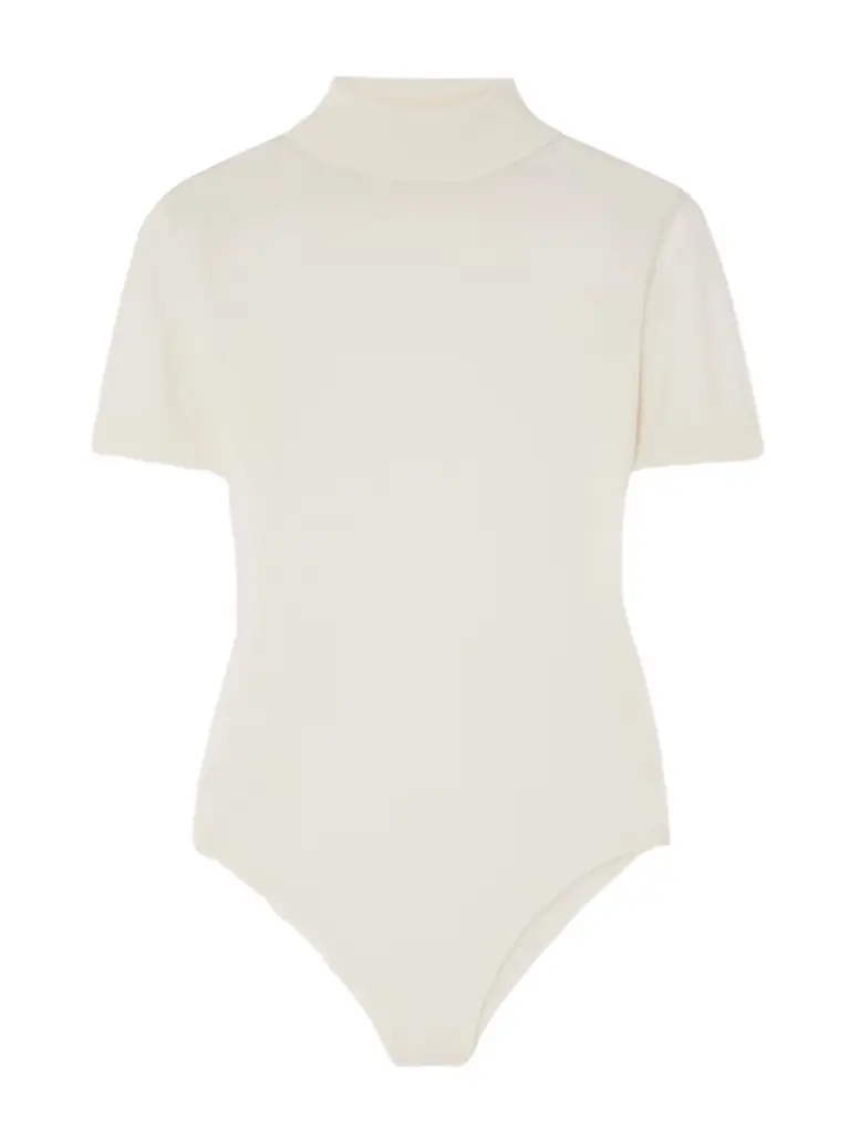Alaïa Wool-jersey Turtleneck Bodysuit | Thumbnail 1 Alaïa Wool-jersey Turtleneck Bodysuit | Thumbnail 1