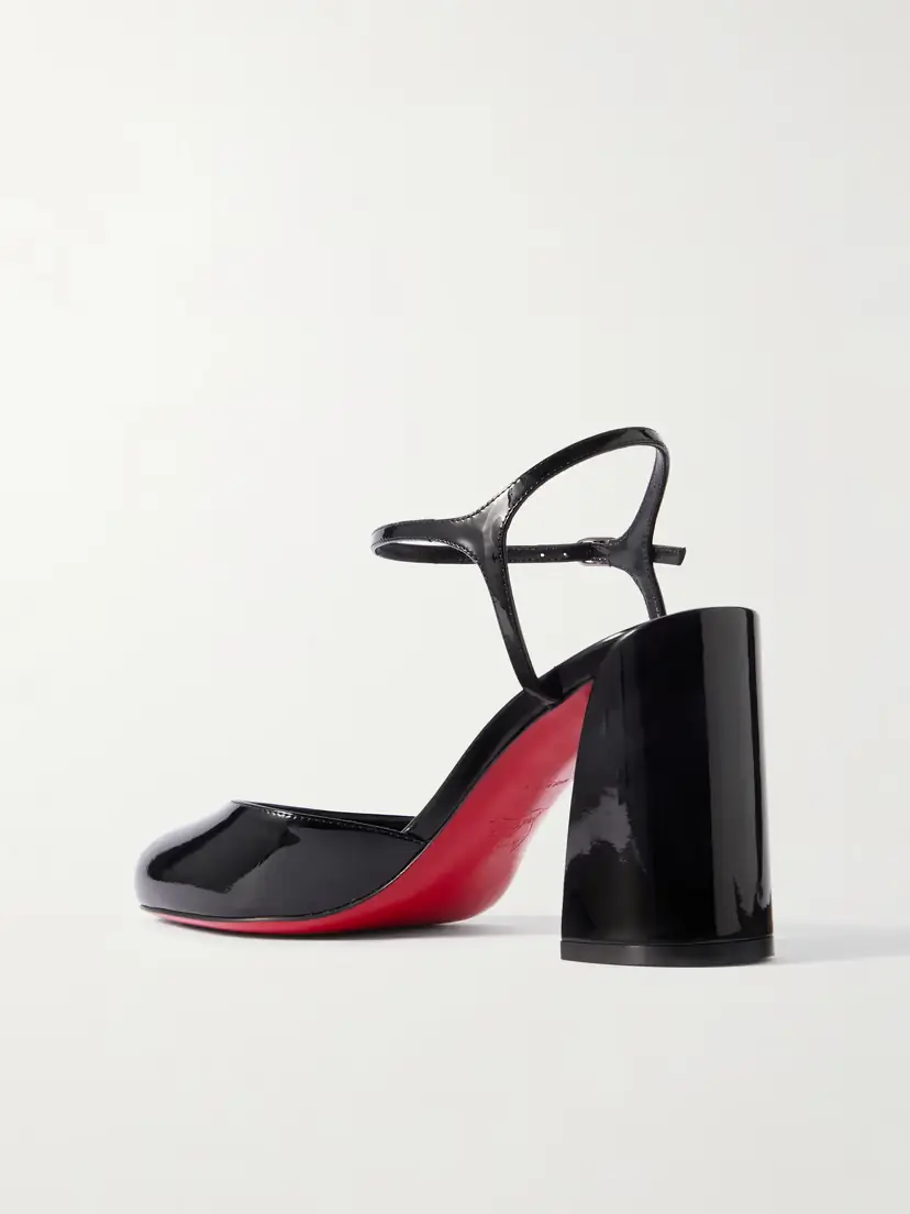 Christian Louboutin Jane 85 Patent-leather Pumps | Thumbnail 3 Christian Louboutin Jane 85 Patent-leather Pumps | Thumbnail 3