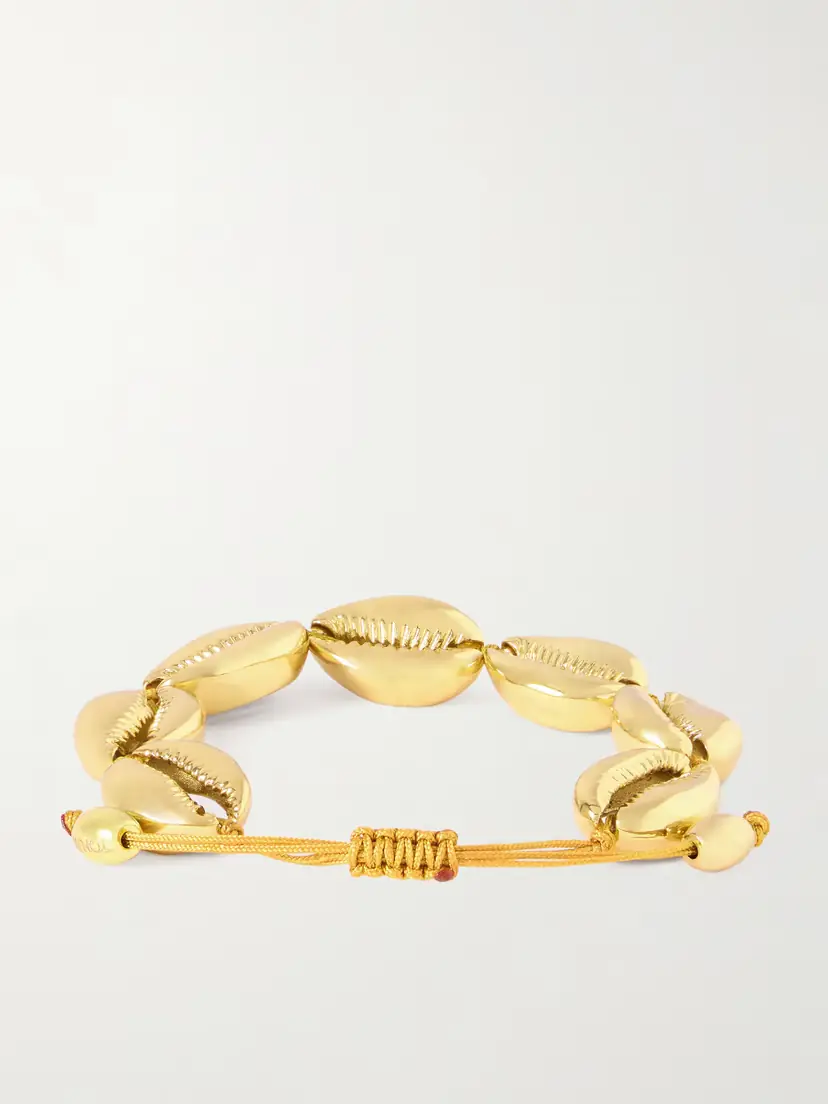 TOHUM Large Gold-plated Shell Bracelet | Thumbnail 3 TOHUM Large Gold-plated Shell Bracelet | Thumbnail 3