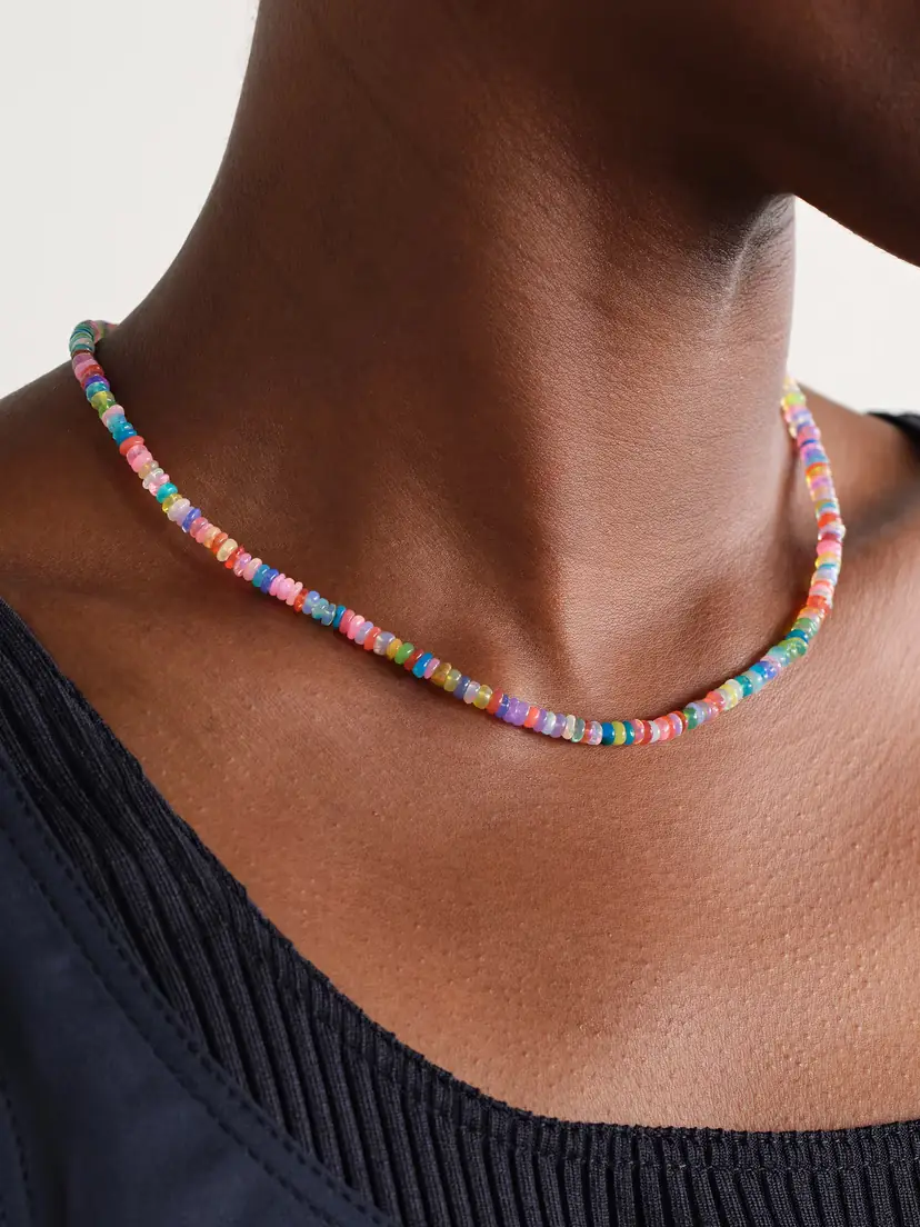 JIA JIA Soleil Gold Opal Necklace | Thumbnail 2 JIA JIA Soleil Gold Opal Necklace | Thumbnail 2