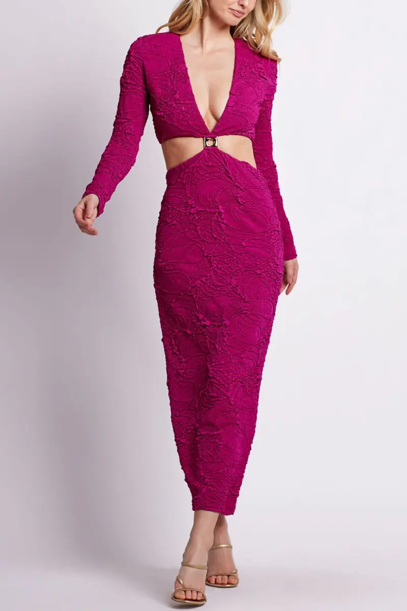PatBo Jacquard Cut-Out Maxi Dress | Thumbnail 5 PatBo Jacquard Cut-Out Maxi Dress | Thumbnail 5