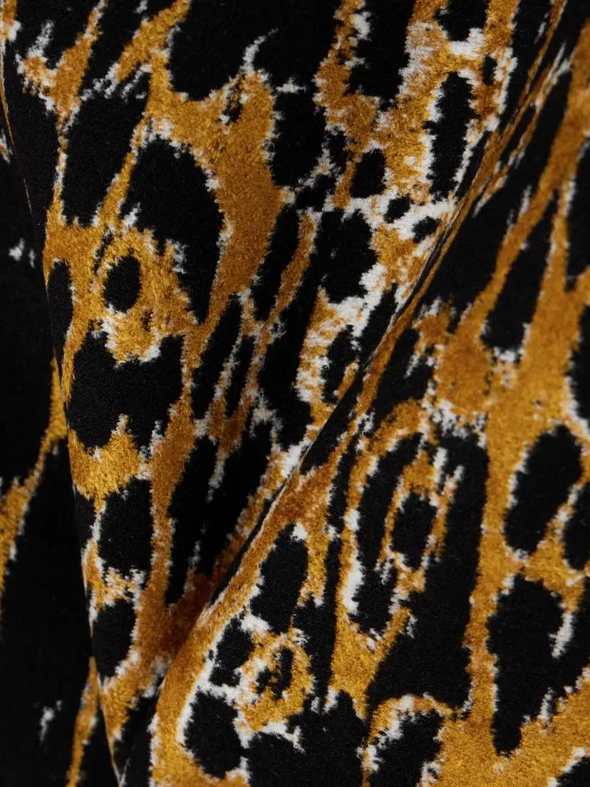 Alaïa Leopard-jacquard Mini Skirt | Thumbnail 4 Alaïa Leopard-jacquard Mini Skirt | Thumbnail 4