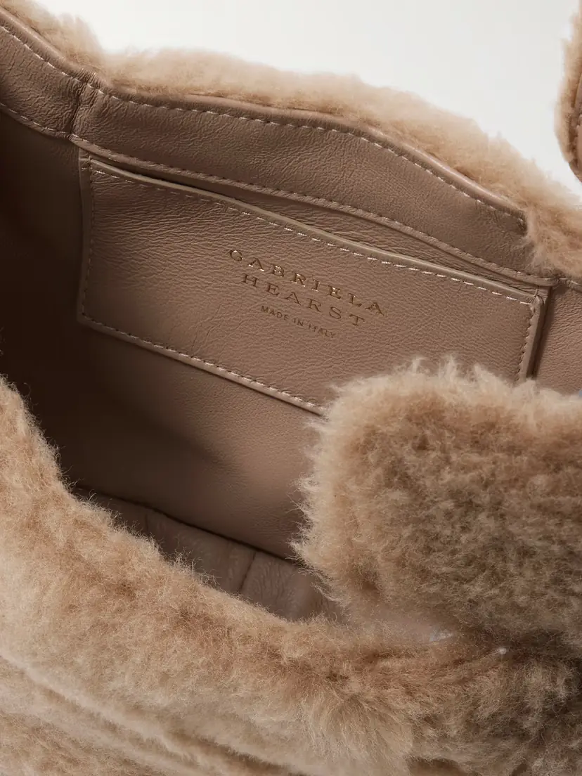 Gabriela Hearst Soft Demi Wool, Silk And Cashmere-blend Clutch | Thumbnail 5